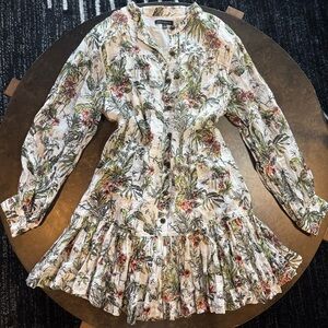Banana Republic Tropical print dress. Size Large